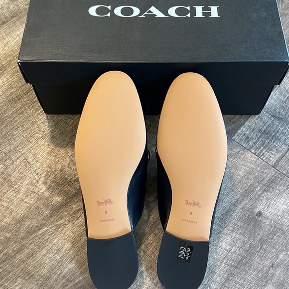 Brand new Coach Leather “Sawyer Sue” Slide size 6- black - Picture 3 of 4